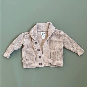 Baby Beige Knit Cardigan